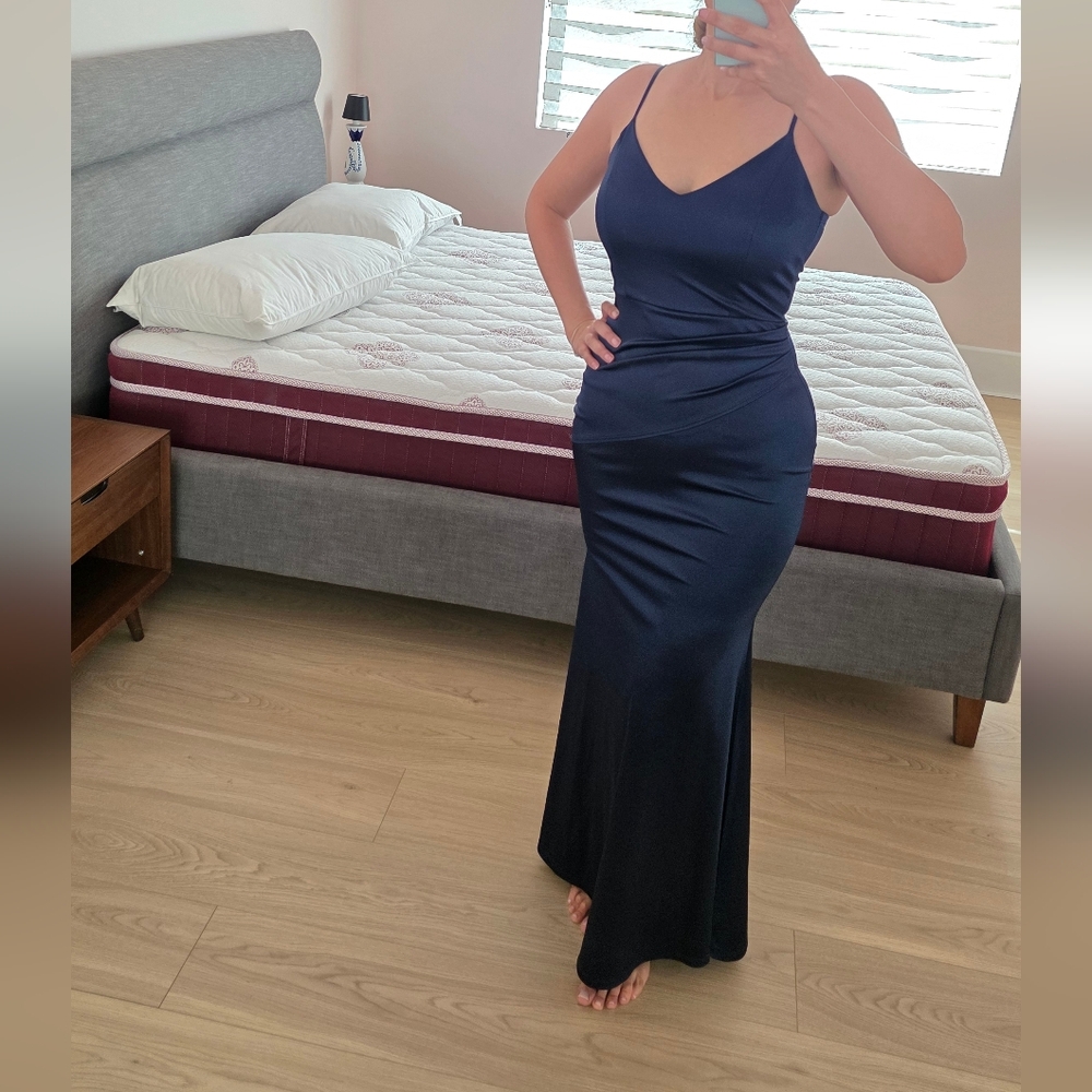 Windsor Midnight Blue Maxi Dress